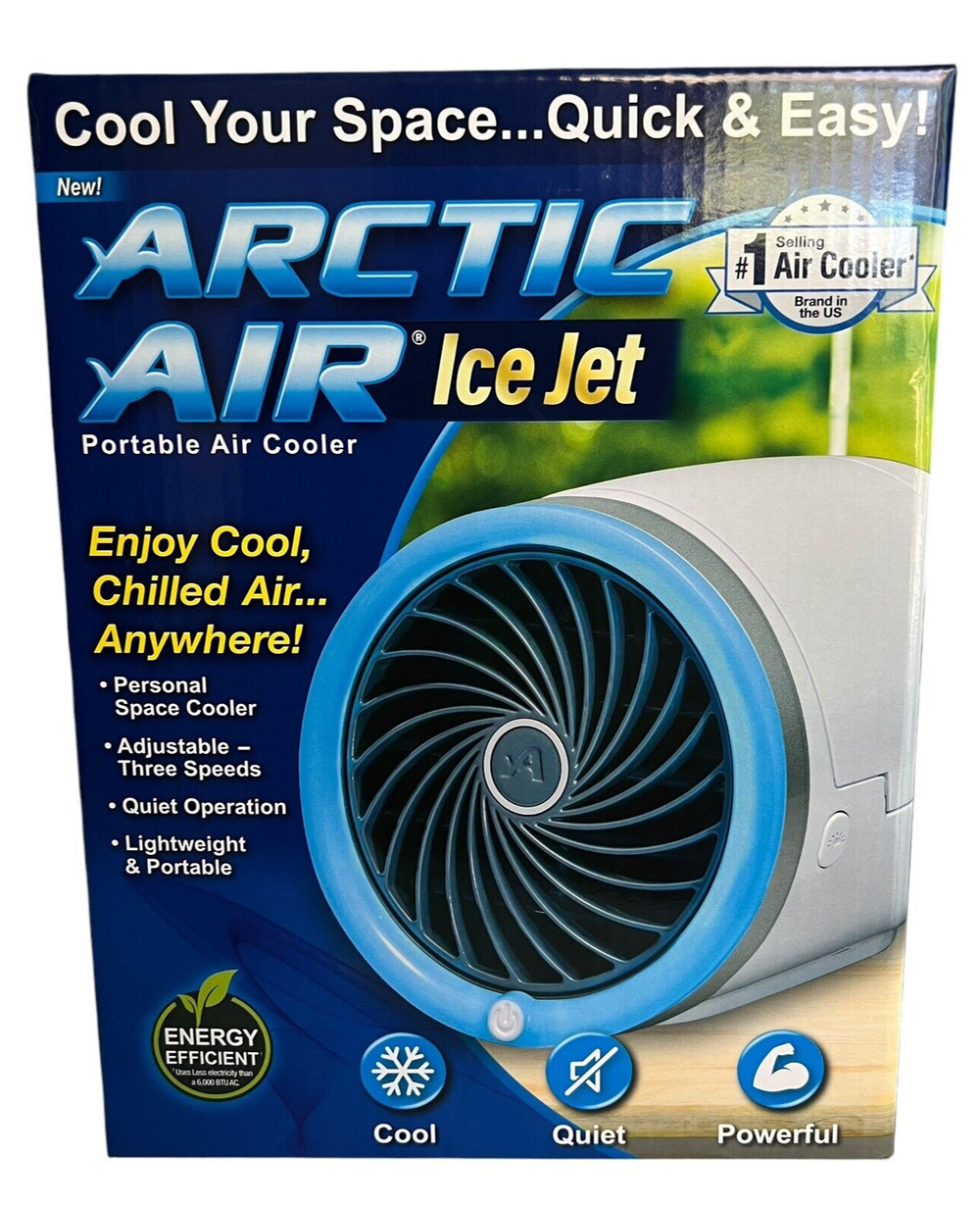 Arctic Air Ice Jet Air Cooler 3 Speed Portable Personal Travel Office RV Camping